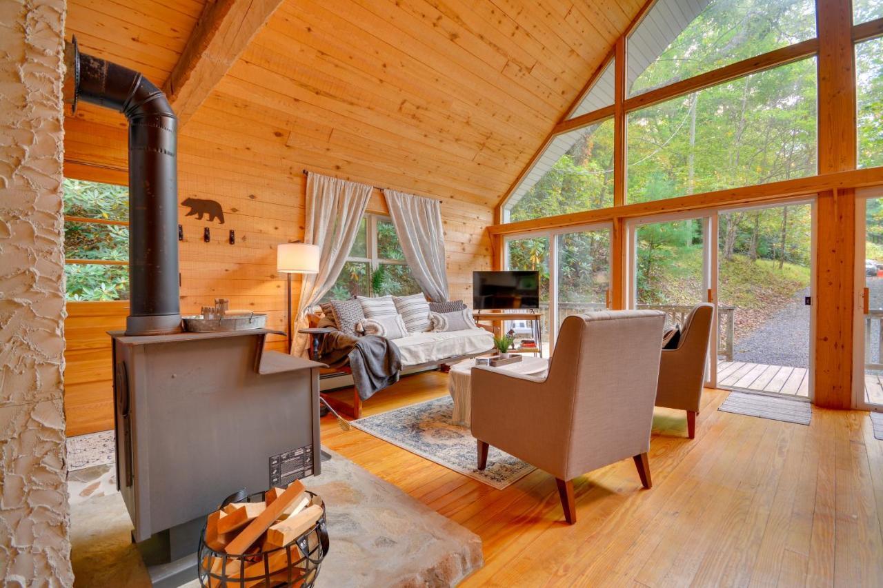 Serene Fancy Gap Cabin Retreat In Private Setting! מראה חיצוני תמונה