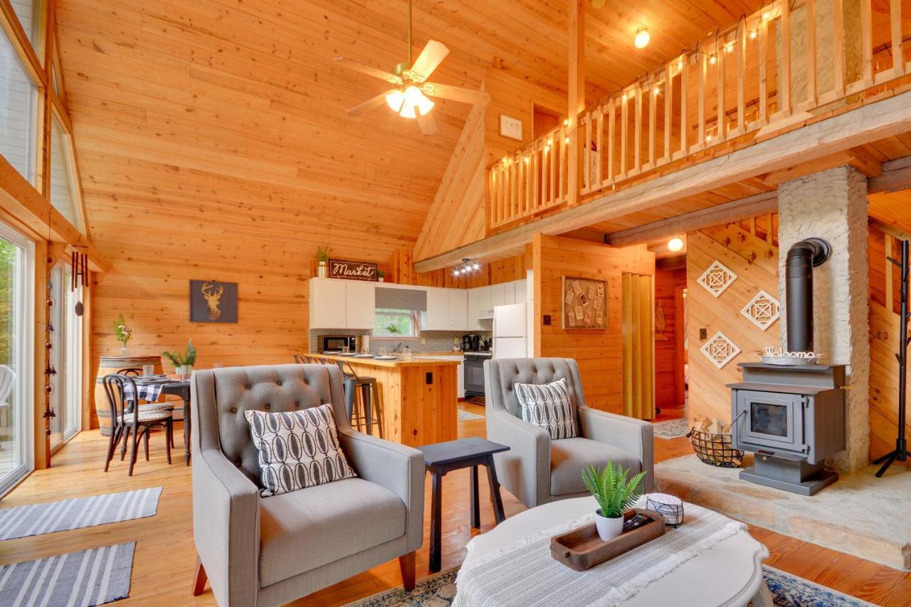 Serene Fancy Gap Cabin Retreat In Private Setting! מראה חיצוני תמונה